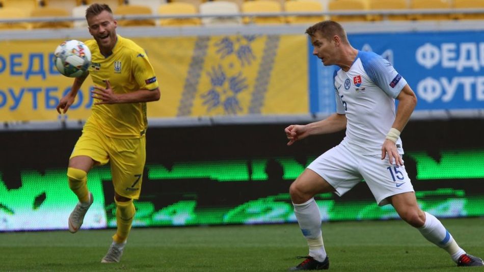 Лига наций: Украина победила Словакию