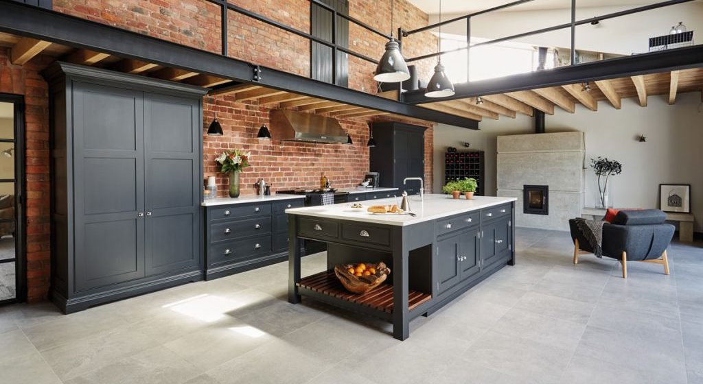 Кухня в стиле лофт: сочетание стиля и практичности