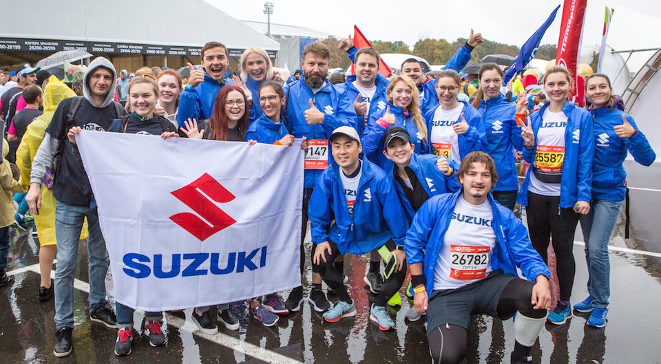 Suzuki Team на Московском марафоне — 2018
