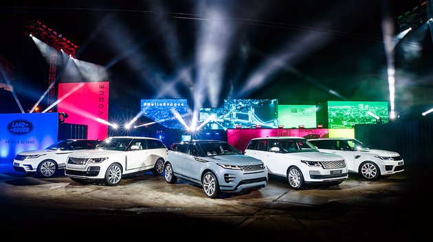 Мировая премьера нового Range Rover Evoque в Лондоне