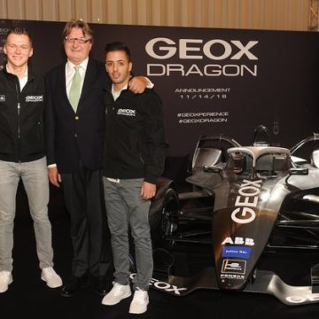 Geox стал титульным партнером команды Dragon ABB FIA Formula E