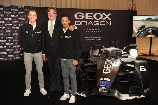 Geox стал титульным партнером команды Dragon ABB FIA Formula E