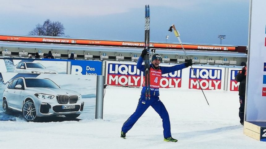 Украинский биатлонист впервые в истории стал чемпионом мира
