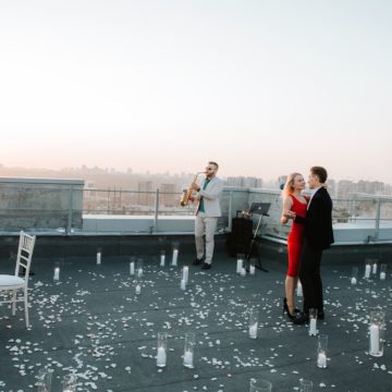 Как проходит свидание на крыше