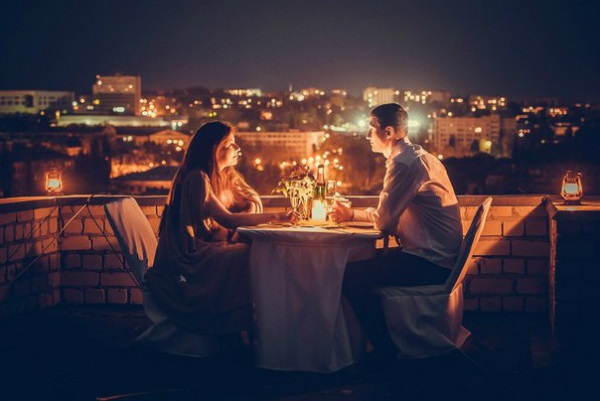 Идеи проведения романтических свиданий на крыше