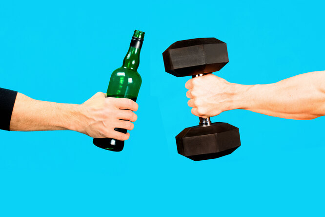 Фитнес и алкоголь вполне совместимы: эксперты рассказали, как действовать, чтобы одно не мешало другому