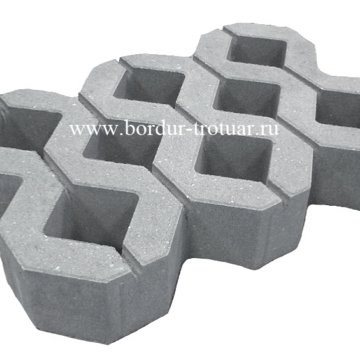 Бетонная газонная решётка