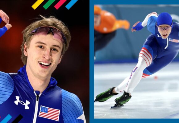 Сила ног, объем легких и душевное спокойствие: разбираем уникальный макияж Джордана Штольца для конькобежцев