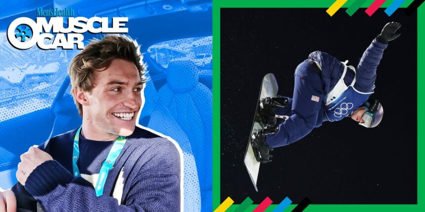 Олимпийский сноубордист Джейк Пейтс прокатился на маслкаре MH