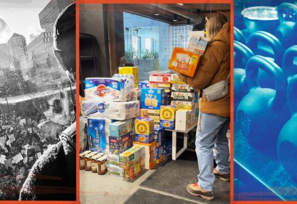 В Миннеаполисе местные тренажерные залы встретили этот момент