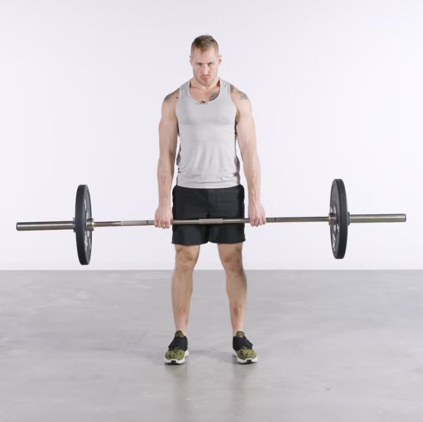 Как выполнять становую тягу со штангой в правильной технике