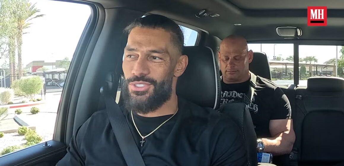 Профессиональный рестлер Роман Рейнс прокатился на маслкаре MH