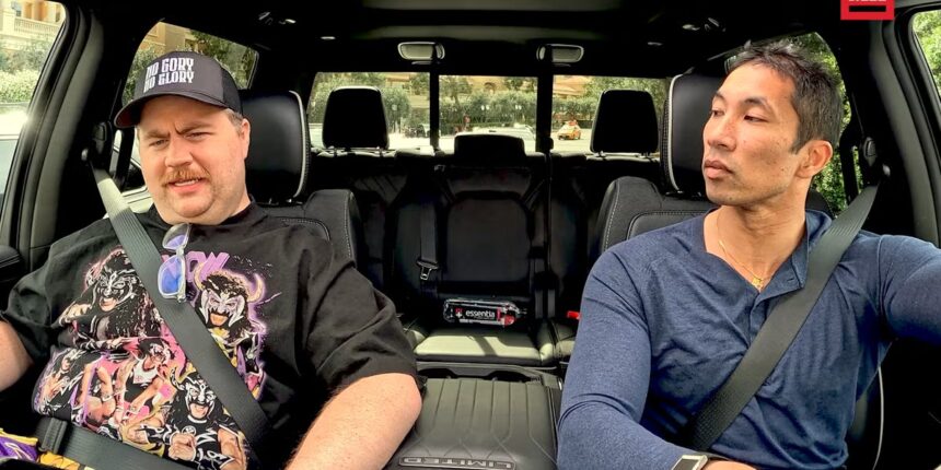 Актер и профессиональный рестлер Пол Уолтер Хаузер прокатился на маслкаре MH