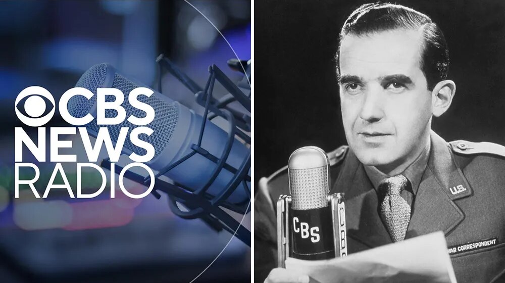 CBS News Radio заканчивается подписью Эдварда Р. Марроу