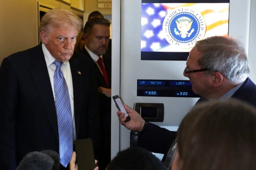 Трамп обвинил репортера New York Times в государственной измене из-за статьи о войне в Иране