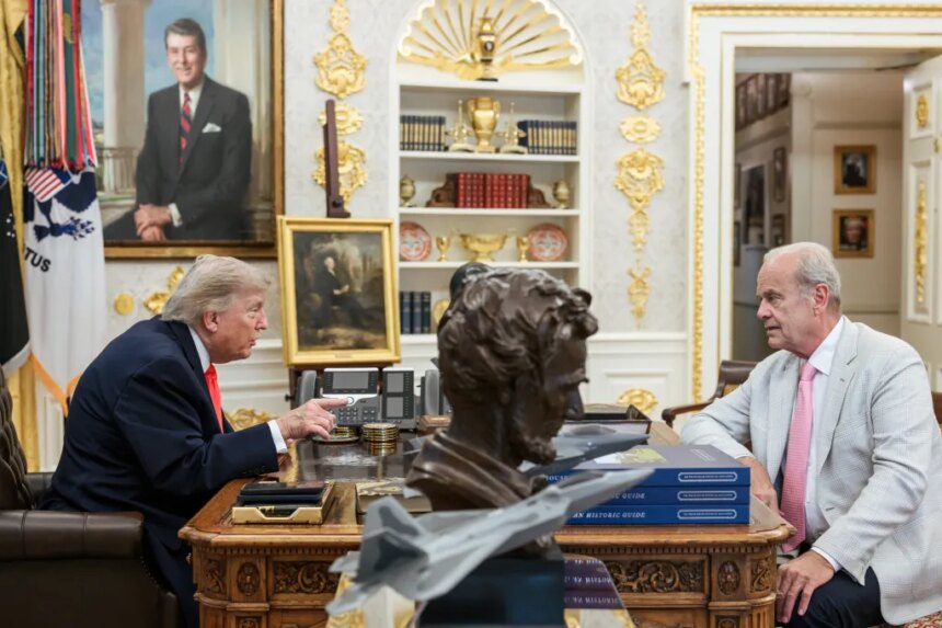Келси Грэммер встретилась с Дональдом Трампом в Овальном кабинете