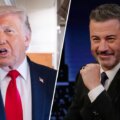 Джимми Киммел подделывает открытку Трампа с Эпштейном к 80-летию президента США