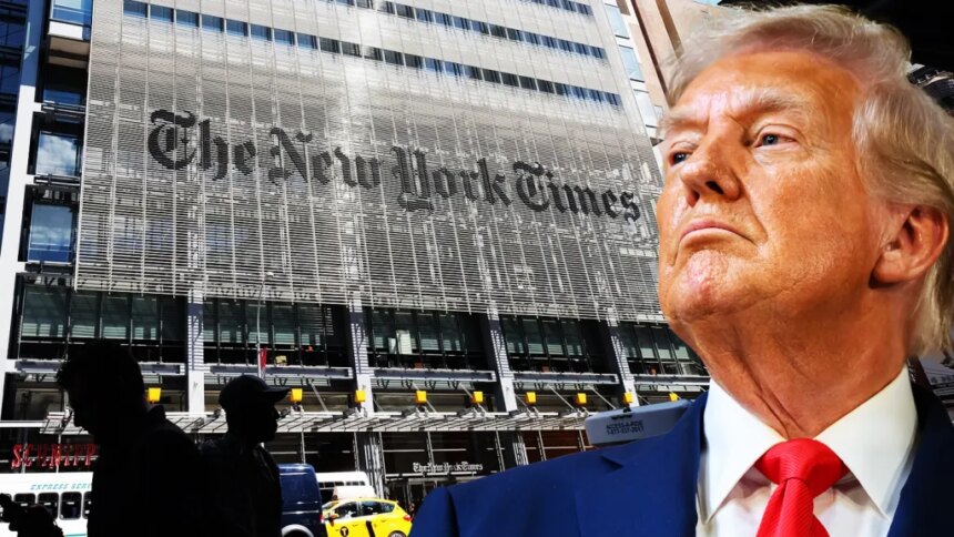 New York Times предлагает отменить вызовы Трампа в суд своим репортерам от Министерства юстиции