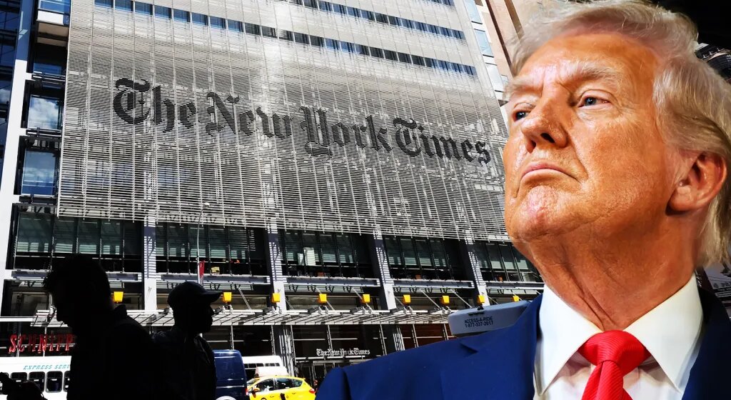 57a61bb5d7e41de35f78fe39fc827bc0 New York Times утверждает, что иск Трампа к EEOC нарушает Первую поправку