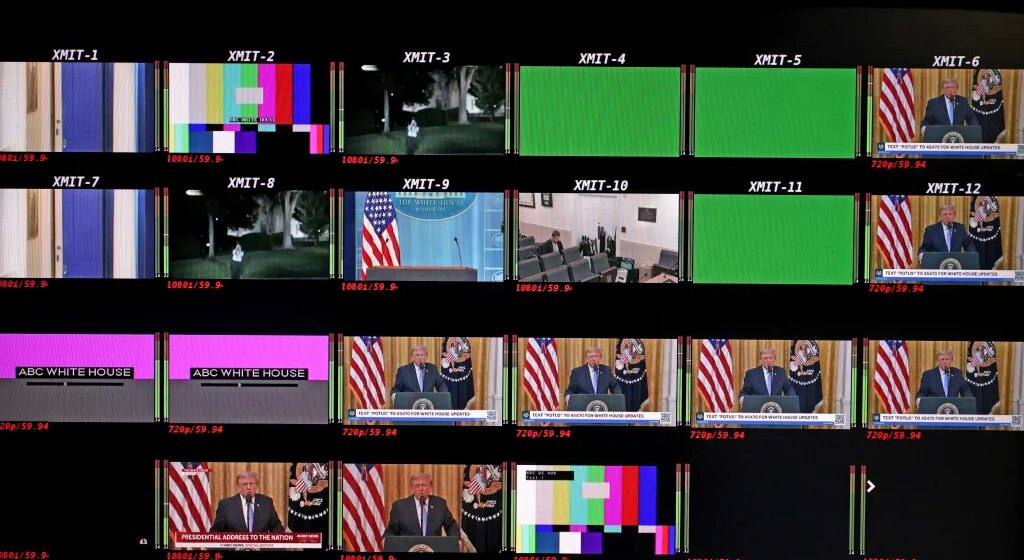 9b1c6391b65c25bd9a4f9115c47ecd3d Станции ABC и NBC, принадлежащие Синклеру, транслируют речь Трампа в прайм-тайм