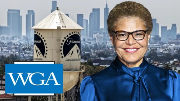WGA раскритиковала мэра Лос-Анджелеса Карен Басс за поддержку «ложного выбора» в слиянии Paramount и WBD