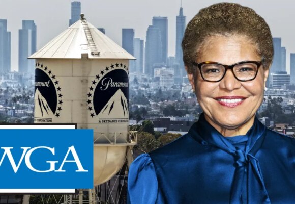 WGA раскритиковала мэра Лос-Анджелеса Карен Басс за поддержку «ложного выбора» в слиянии Paramount и WBD