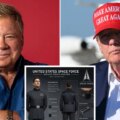 Уильям Шетнер хвалит и высмеивает униформу космических сил Трампа и приводит истинное вдохновение