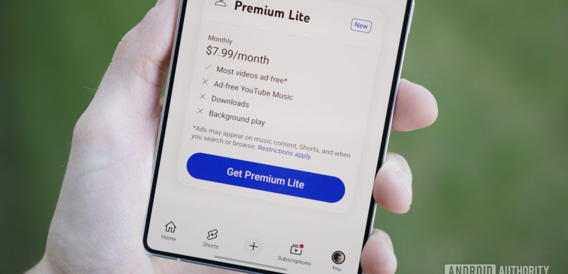 Через 1 месяц с YouTube Premium Lite я отменяю подписку