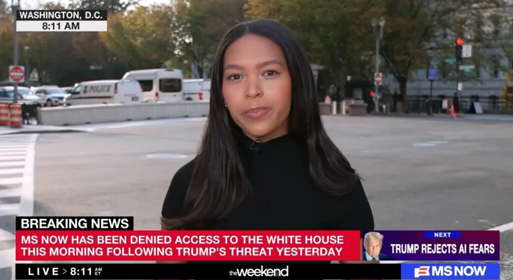 Журналистам CNN, MS NOW и Politico запретили доступ в Белый дом