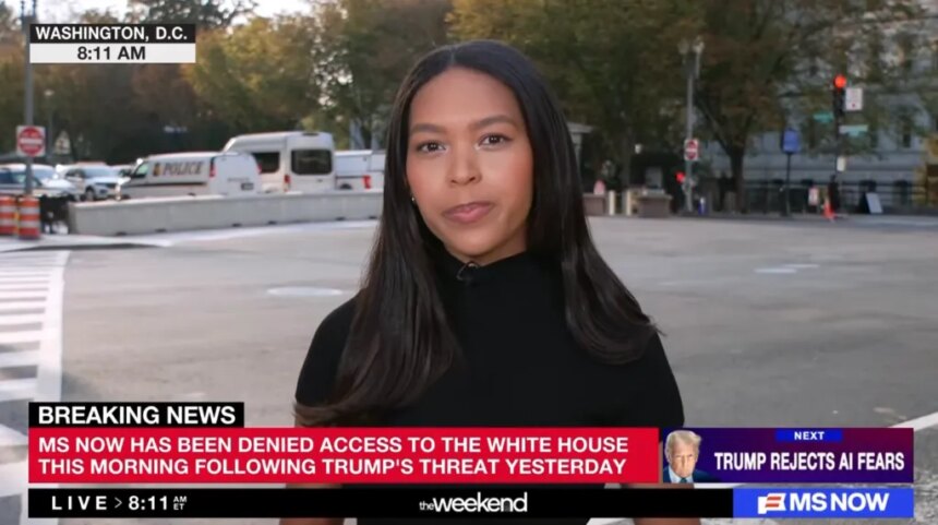 Журналистам CNN, MS NOW и Politico запретили доступ в Белый дом