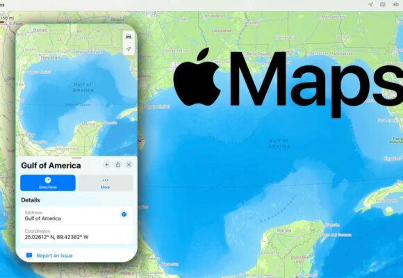 Apple Maps следует за Google, переименовывая Мексиканский залив в Американский залив после указа Дональда Трампа